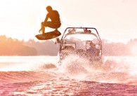 wakeboarding