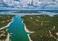 Boating in Austin, Texas.