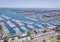 Boating in Los Angeles.