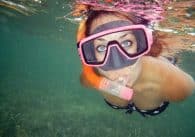 Snorkeling in Key Largo.