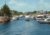 Marinas in Key Largo.