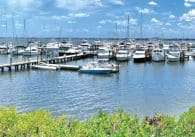 Marinas in Port St. Lucie, Florida.