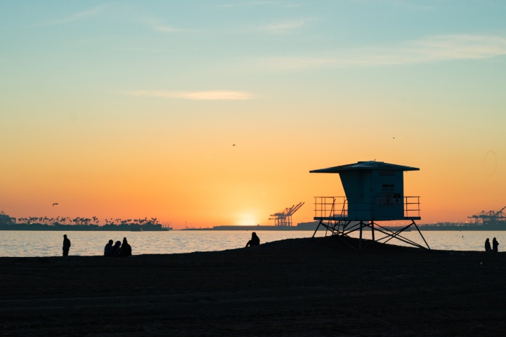 Belmont shore beach