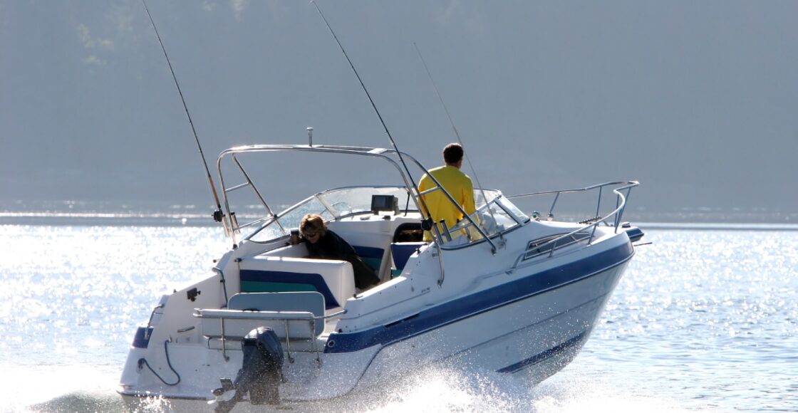 yacht cruising fishing