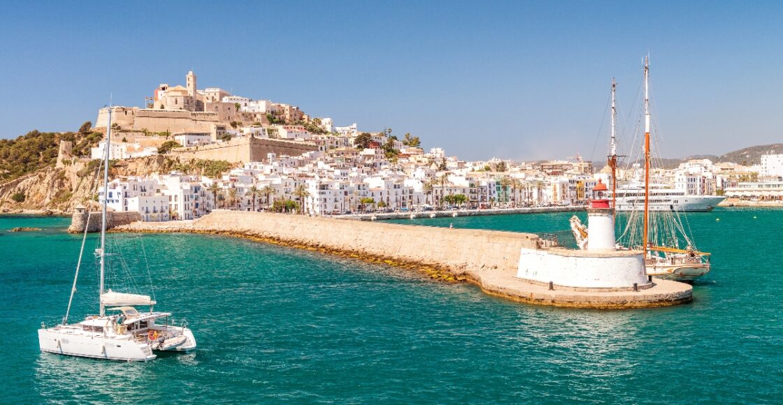 Water view of Ibiza, SP