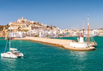 Water view of Ibiza, SP