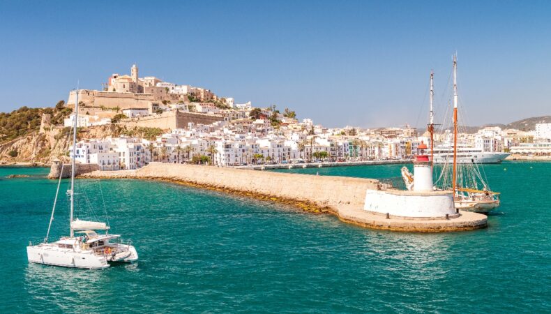 Water view of Ibiza, SP